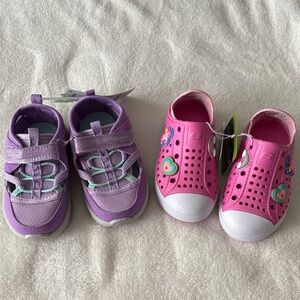 Skechers Kids Purple and Pink Sneakers